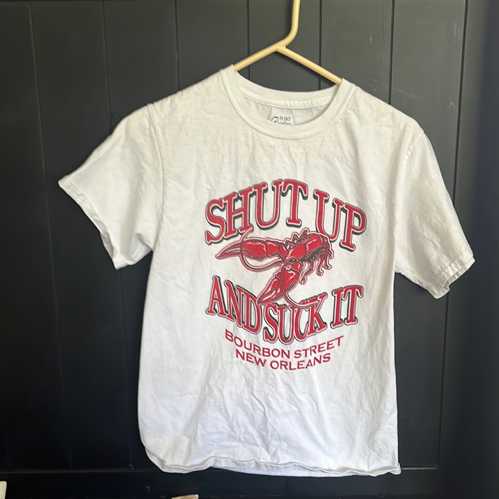 Bourbon street crawfish shirt